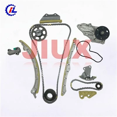 タイミング チェーン キット VVT エンジン ウォーター ポンプ 2008-2012 Honda Accord、2010-2011 CR-V、2009-2014 Acura TSX 2.4L DOHC エンジン用|OEM交換、耐久性、取り付け簡単 - K24A1 K24A4 K24Z1 K24W1 エンジンに適合。